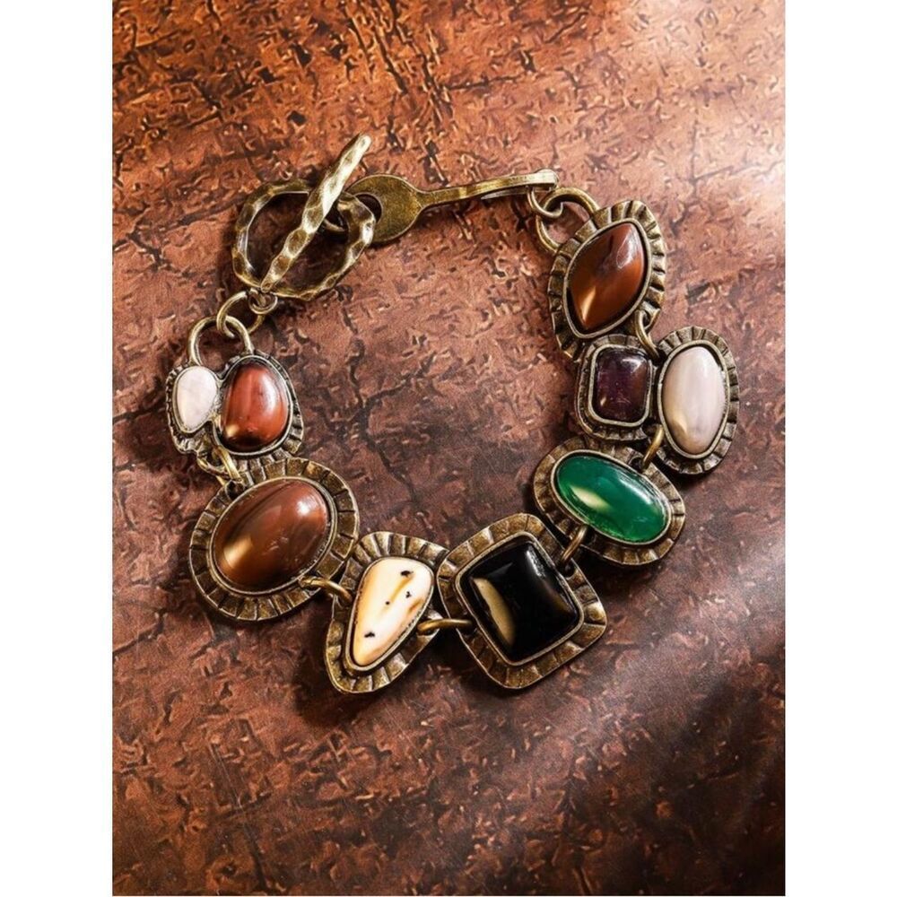 Boho stone bracelet M1759